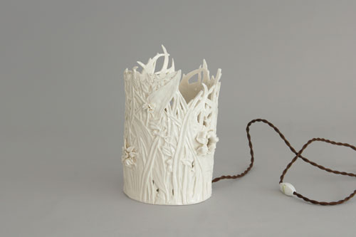 Lampe porcelaine